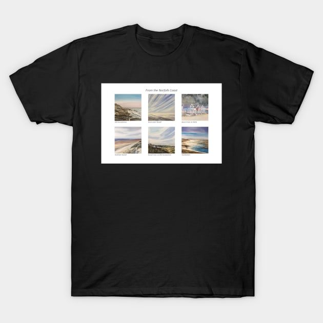 Scenes from the North Norfolk Coast T-Shirt by bobpetcher